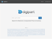 Tablet Screenshot of digipart.com